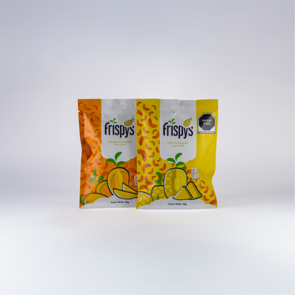 Mix de Mango y Piña liofilizados con Tajín® 12 pack