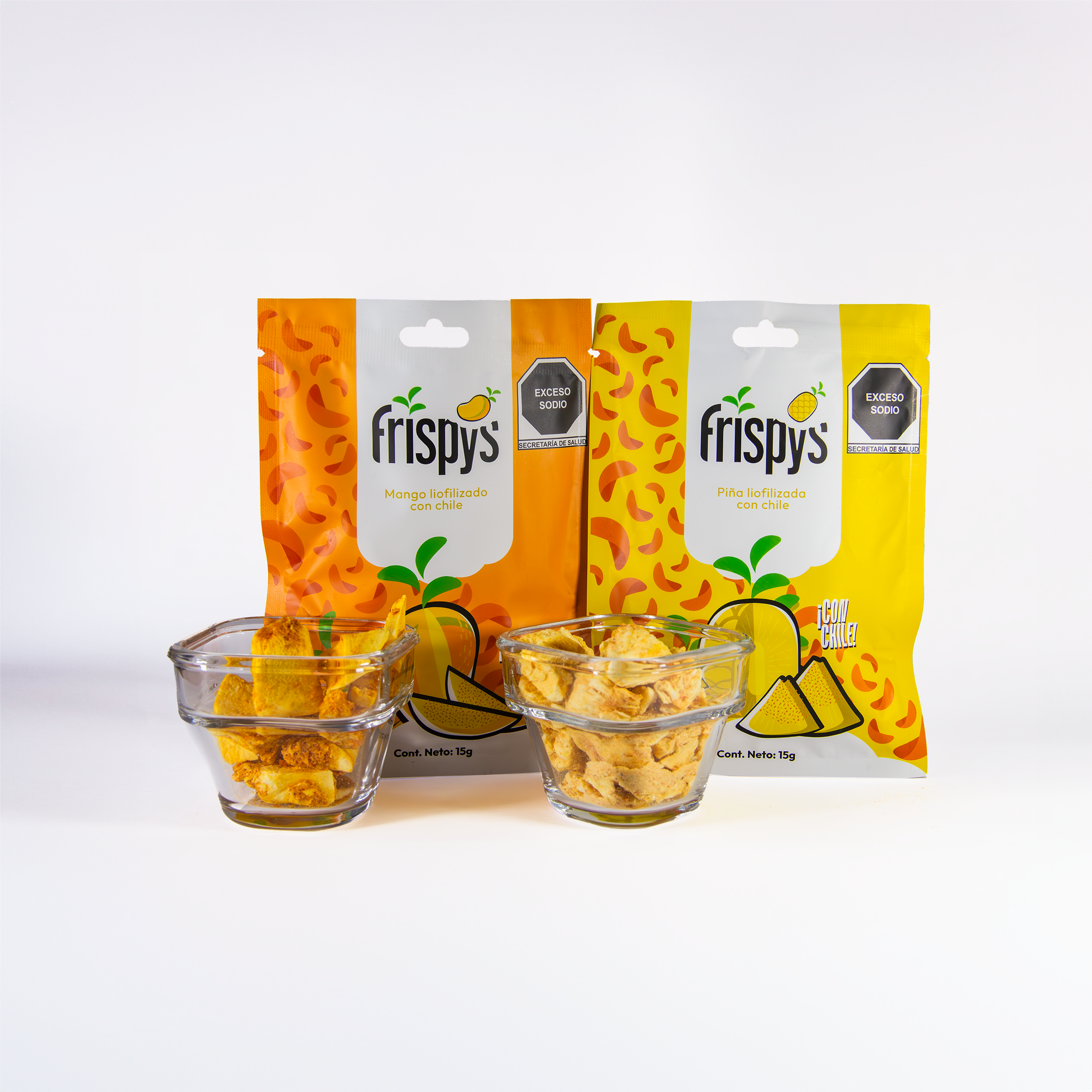 Mix de Mango y Piña liofilizados con Tajín® 12 pack